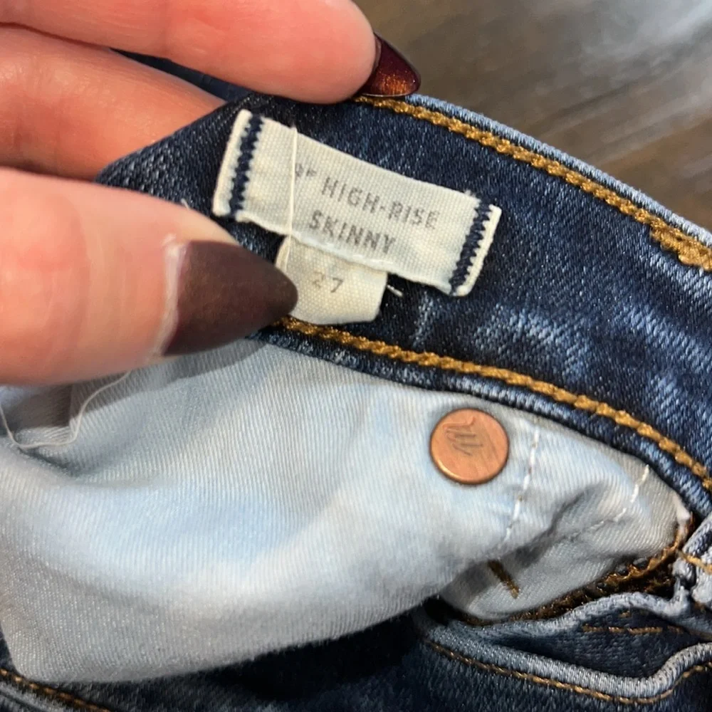 Madewell 9” High Rise Skinny Jeans - Picture 6 of 6